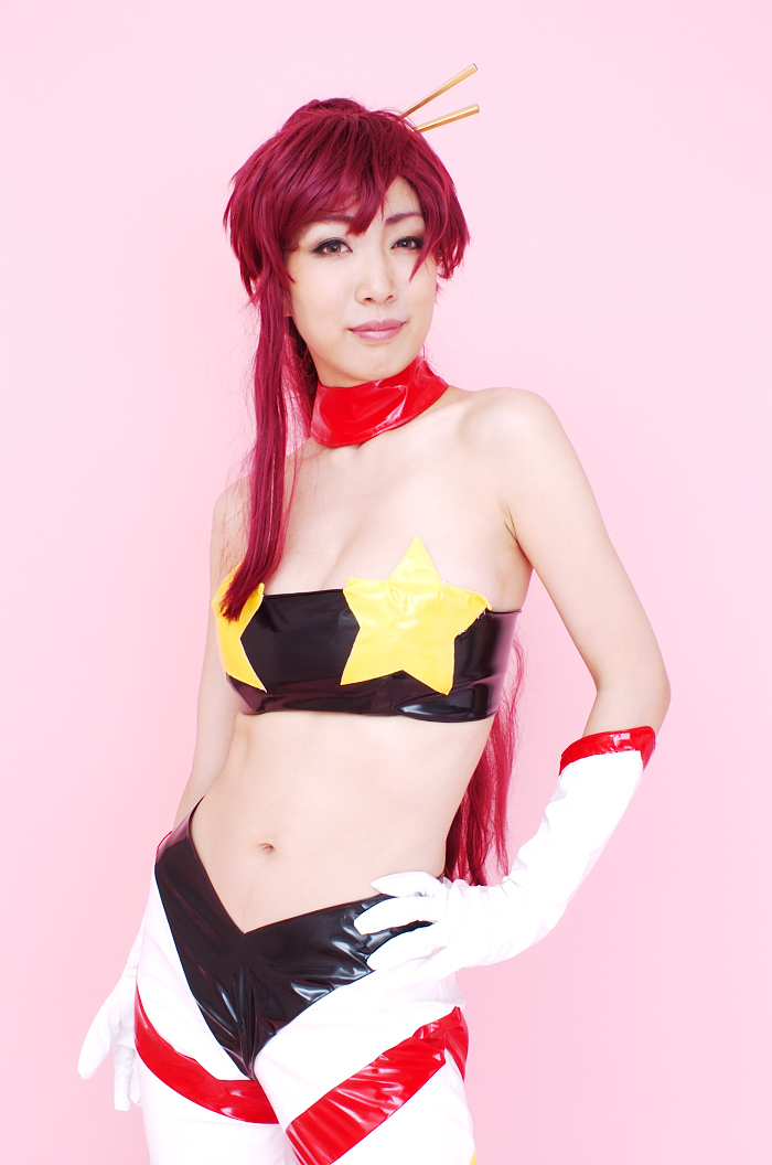 [Cosplay]  Tengen Toppa Gurren Lagann - Big Tits Yoko